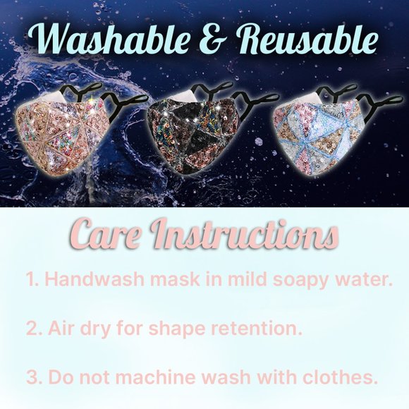 2 Pack Gold Multicolor Black w Gold Sequin Mask - Picture 6 of 6